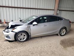 Chevrolet salvage cars for sale: 2019 Chevrolet Cruze LT