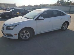 Salvage cars for sale at Wilmer, TX auction: 2016 Chevrolet Cruze Limited LT