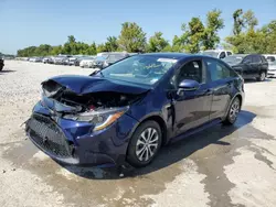 Salvage cars for sale at Bridgeton, MO auction: 2021 Toyota Corolla LE