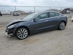 Salvage cars for sale at North Las Vegas, NV auction: 2018 Tesla Model 3