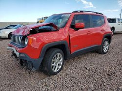 Salvage cars for sale at Phoenix, AZ auction: 2016 Jeep Renegade Latitude