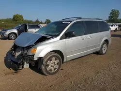 Salvage cars for sale at Columbia Station, OH auction: 2010 Dodge Grand Caravan SE