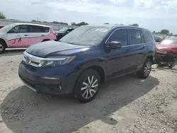 Salvage cars for sale at Kansas City, KS auction: 2019 Honda Pilot EXL