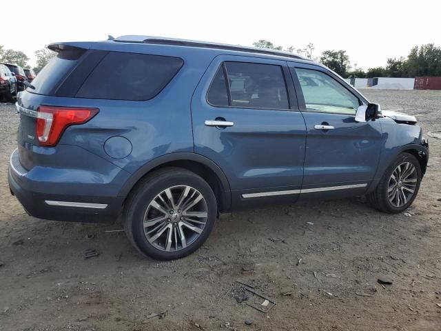 2018 Ford Explorer Platinum