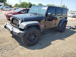 Salvage cars for sale at Columbus, OH auction: 2017 Jeep Wrangler Unlimited Sport