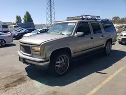 Salvage cars for sale at American Canyon, CA auction: 1999 GMC Suburban K1500