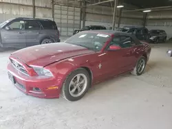 Salvage cars for sale at Des Moines, IA auction: 2014 Ford Mustang