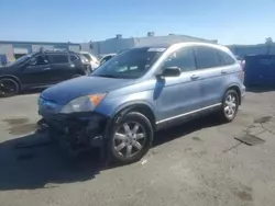 Salvage cars for sale at Vallejo, CA auction: 2007 Honda CR-V EXL