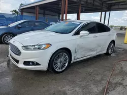 2015 Ford Fusion SE en venta en Riverview, FL