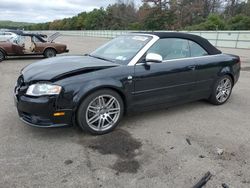 Salvage cars for sale at Brookhaven, NY auction: 2008 Audi S4 Quattro Cabriolet