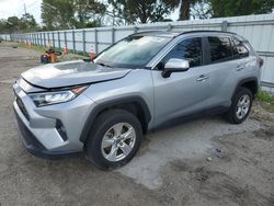 Toyota salvage cars for sale: 2021 Toyota Rav4 XLE