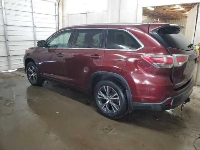 2016 Toyota Highlander XLE