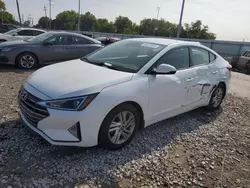 Salvage cars for sale at Columbus, OH auction: 2020 Hyundai Elantra SEL