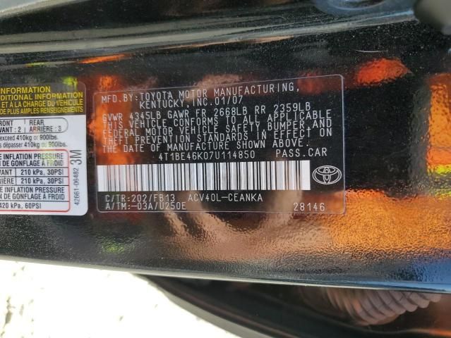 2007 Toyota Camry CE