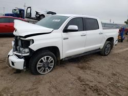 Toyota salvage cars for sale: 2018 Toyota Tundra Crewmax 1794