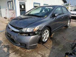 Honda salvage cars for sale: 2009 Honda Civic LX-S