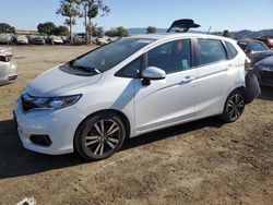 Salvage cars for sale at San Martin, CA auction: 2019 Honda FIT EX