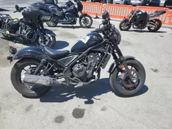 Salvage Motorcycles for sale at auction: 2018 Honda CMX500