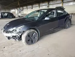 Carros salvage para piezas a la venta en subasta: 2022 Tesla Model 3