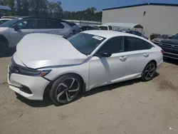 Salvage cars for sale at Spartanburg, SC auction: 2022 Honda Accord Sport SE