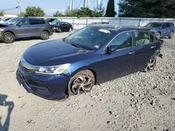 Salvage cars for sale at Windsor, NJ auction: 2017 Honda Accord LX