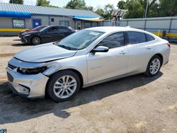 Chevrolet salvage cars for sale: 2016 Chevrolet Malibu LT