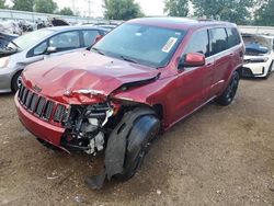 Salvage SUVs for sale at auction: 2015 Jeep Grand Cherokee Laredo