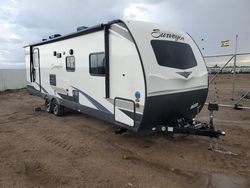 Salvage trucks for sale at Brighton, CO auction: 2020 Wildwood 2020 Forest River Surveyor