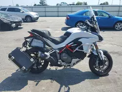 Salvage motorcycles for sale at Dunn, NC auction: 2015 Ducati Multistrada 1200