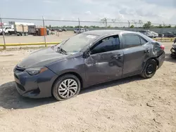 Salvage cars for sale at auction: 2017 Toyota Corolla L