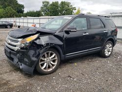 Salvage cars for sale at Finksburg, MD auction: 2015 Ford Explorer XLT