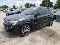 Salvage cars for sale from Copart Tifton, GA: 2016 BMW X3 XDRIVE28I