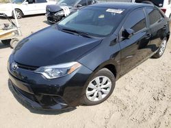 Salvage cars for sale at Spartanburg, SC auction: 2016 Toyota Corolla L