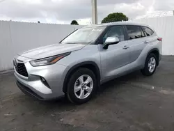 Toyota Vehiculos salvage en venta: 2023 Toyota Highlander L