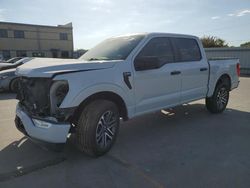 Salvage cars for sale at Wilmer, TX auction: 2022 Ford F150 Supercrew