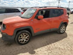 Salvage cars for sale at Amarillo, TX auction: 2017 Jeep Renegade Latitude