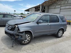 Honda salvage cars for sale: 2006 Honda CR-V SE