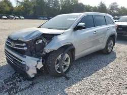 Toyota salvage cars for sale: 2018 Toyota Highlander Limited