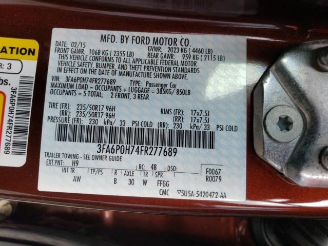 2015 Ford Fusion SE