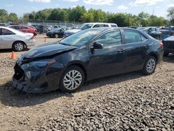 Salvage cars for sale at Chalfont, PA auction: 2018 Toyota Corolla L