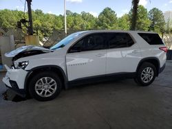 Salvage cars for sale at Gaston, SC auction: 2018 Chevrolet Traverse LS