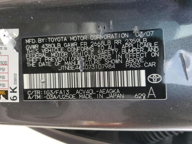 2007 Toyota Camry CE