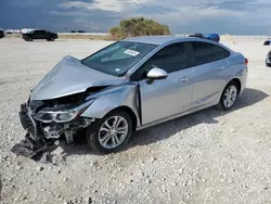 Salvage cars for sale at Taylor, TX auction: 2019 Chevrolet Cruze LS