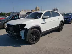 Salvage cars for sale at New Orleans, LA auction: 2023 Volkswagen Atlas Cross Sport SE