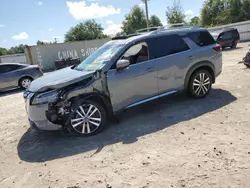 Salvage cars for sale from Copart Midway, FL: 2024 Nissan Pathfinder Platinum