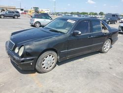 Salvage cars for sale at Grand Prairie, TX auction: 2001 Mercedes-Benz E 320