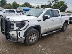 Salvage cars for sale from Copart Wichita, KS: 2022 GMC Sierra K1500 SLE