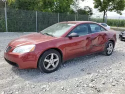 Salvage cars for sale at Cicero, IN auction: 2008 Pontiac G6 Base