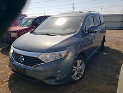 Salvage cars for sale at Elgin, IL auction: 2012 Nissan Quest S