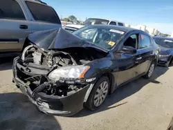 Salvage cars for sale at Martinez, CA auction: 2015 Nissan Sentra S